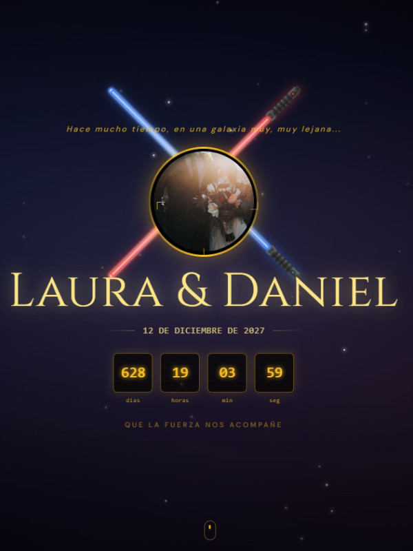 Boda Star Wars